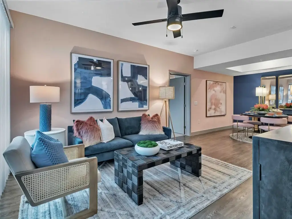 elysian at post living room1